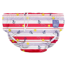 BambinoMio Úszópelenka 12-15kg - Óceán fehér-piros mosható pelenka