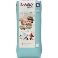 Bambo Nature eldobható pelenkák 4 magas, 48 ​​db, 7-14 kg pelenka