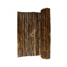 Bambus z belátásgátló fa szélfogó 180x180 cm sötétbarna kerti bútor