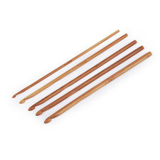  Bambusz horgolótű  3; 4; 4,5; 5; 5,5 kötőtű, horgolótű