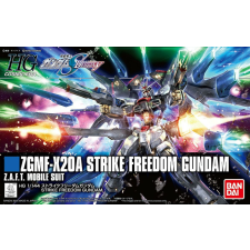 Bandai BANDAI HG ZGMF-X20A STRIKE FREEDOM GUNDAM 1/144 55610 makett