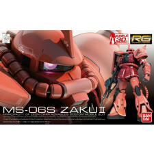  BANDAI RG ZAKU MS-06S 1/144 61595 makett