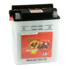 Banner Banner YB14-A2 Bike Bull motorkerékpár akkumulátor - 51412 autó akkumulátor