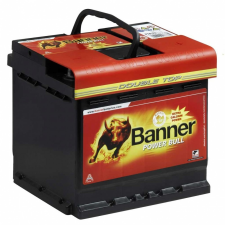 Banner Power Bull P5003 jobb pozitív 50Ah / 420A akkumulátor autó akkumulátor