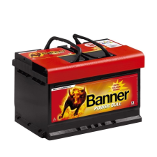 Banner Power Bull P7209 jobb pozitív 72Ah / 680A akkumulátor autó akkumulátor