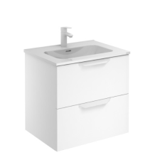  Bannio URBAN FALI FÜGGESZTETT ALSÓSZEKRÉNY + ENZO 60 MOSDÓ + TÜKÖR + VILÁGÍTÁS fürdőszoba bútor