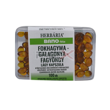 - Bánó fokhagyma galagonya fagyöngy kapszula 100db gyógyhatású készítmény