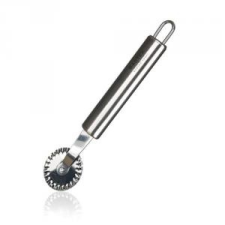  Banquet 84762074 Rozsdamentes pizzavágó hullámos késsel 19x4,5cm Azora konyhai eszköz