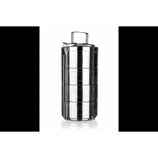 Banquet AKCENT rozsdamentes acél duplafalú, négyrészes (A20406) uzsonnás doboz