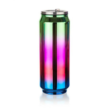 Banquet BE COOL termosz 430 ml, zöld-rózsaszín-vörös-kék, zöld termosz