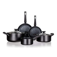 Banquet BLACK STONE tapadásmentes főzőedénykészlet 7 db edény