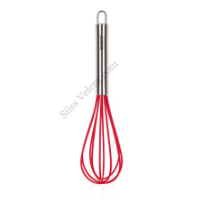 Banquet Culinaria 30 cm szilikon habverő – Red széria, tartós használatra konyhai eszköz