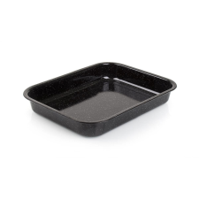 Banquet CULINARIA zománcozott sütőedény, Black 34×26×5 cm (8591022609767) edény