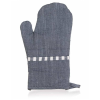  BANQUET DENIM Konyhai Edényfogó Kesztyű, 18 x 30 cm, Szürke 10005851