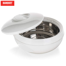  BANQUET Fedős termosz edény AVANZA 3,5 l, fehér 15975205 termosz