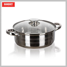Banquet Rozsdamentes acél serpenyő LIVING 5,2 l 48721971-A edény