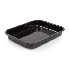  Banquet Zománcozott tepsi CULINARIA fekete 34 x 26 x 5 cm 13705041 edény