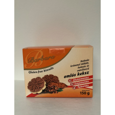 Barbara Barbara gluténmentes kakaókrémmel töltött omlós keksz 150 g reform élelmiszer
