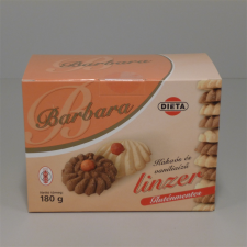 Barbara Barbara gluténmentes kakaós és vanília ízű linzer 150 g csokoládé és édesség