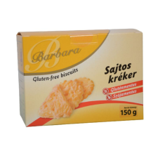 Barbara Barbara gluténmentes kréker sajtos 150 g reform élelmiszer