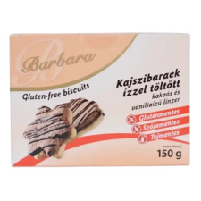 Barbara Gluténmentes Kajszis linzer 150 g csokoládé és édesség