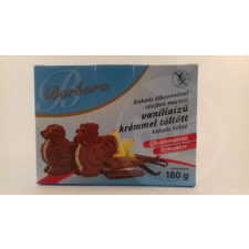  Barbara gluténmentes kakaós keksz vanília tölt. étbevonatos 150 g csokoládé és édesség