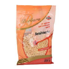Barbara gluténmentes tészta betűtészta 200 g tészta