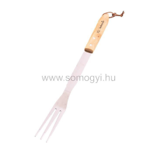 BARBECOOK BC-ACC-7072 rozsdamentes acél grill villa, gumifa nyél, 100% FSC, 46cm kerti sütés és főzés