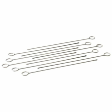 Barbecook BC-ACC-7073 10db-os rozsdamentes acélnyárs készlet, 33cm kerti sütés és főzés