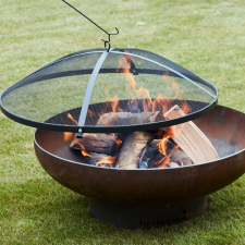 BARBECOOK BC-ACC-7447 acél szikrafogó rács, fekete kerti sütés és főzés