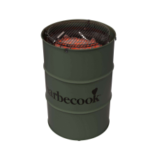 BARBECOOK BC-CHA-1022 Edson faszenes grillhordó, zöld, 47,5cm átmérő kerti sütés és főzés