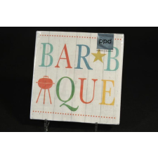  Barbeque papírszalvéta 33x33cm 20db konyhai eszköz
