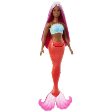 Barbie álom sellő - narancssárga barbie baba
