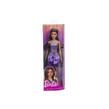 Barbie divatbaba lila ruhában ballon szoknyával barbie baba