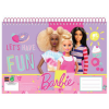  Barbie Happy Thoughts A/4 spirál vázlatfüzet, 30 lapos
