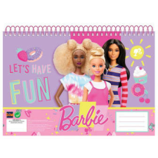  Barbie Happy Thoughts A/4 spirál vázlatfüzet, 30 lapos füzet