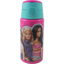 Barbie Love alumínium kulacs akasztóval 500 ml kulacs, kulacstartó
