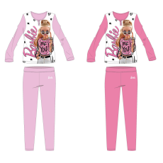 Barbie pamut jersey gyerek pizsama - világosrózsaszín - 98