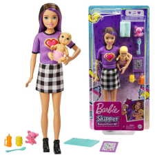 Barbie Skipper doll babysitter + baby accessories GRP11 ZA5084 baba