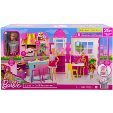 Barbie szakács és grill játék készlet babával barbie baba