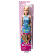Barbie Szőke Barbie baba kék ruhával baba