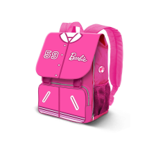 Barbie Varsity bővíthető nagy hátizsák 45 x 30 x 21 cm Pink iskolatáska