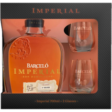 Barceló Imperial 0,7l 38% + 2 pohár DD rum