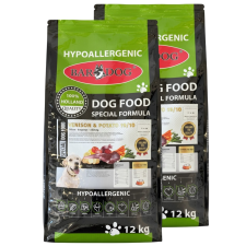 Bardog Venision-potato 19/10 – 2x12Kg DUOPACK kutyaeledel