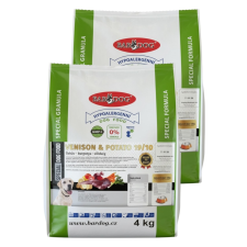 Bardog Venision-potato 19/10 – 2x4Kg DUOPACK kutyaeledel