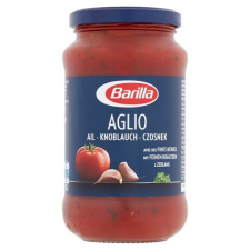 Barilla Aglio fokhagymás, vörösboros, zöldfűszeres paradicsomszósz 400 g alapvető élelmiszer