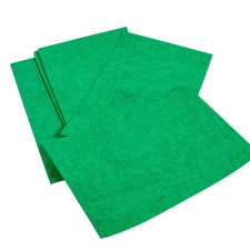  Barkácsfilc, filc lapok sötétzöld 2mm 10db-os dekorációs kellék