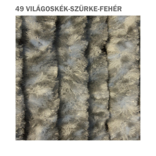 BarkácsVilág Bozont függöny 90x200 cm világoskék-szürke-fehér lakástextília