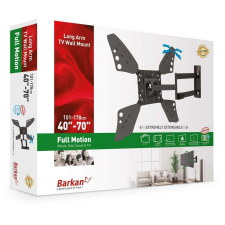  Barkan Szerelőrendszerek 3400L 177,8 cm (70&quot;) Fekete tv állvány és fali konzol
