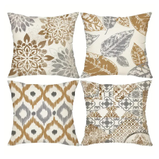  Barna Díszpárnahuzatok, 4db, 45cm*45cm 601099558999594 lakástextília